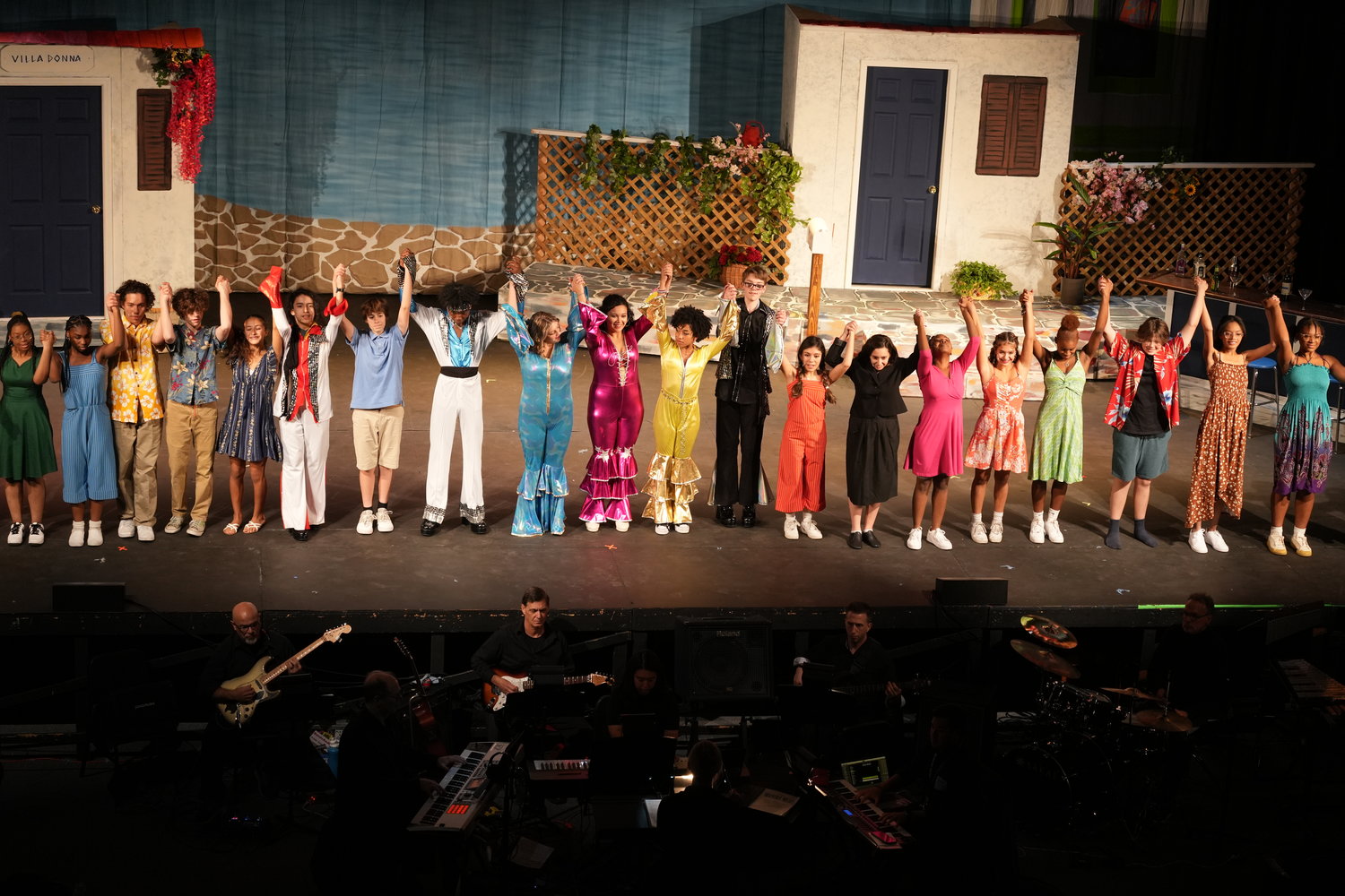 Baldwin High School Playhouse presented three showings of ‘Mama Mia’ this weekend at the Baldwin High School.